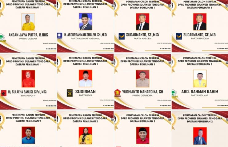 Ini Calon Terpilih Anggota Dprd Sulawesi Tenggara Pemilu 2019