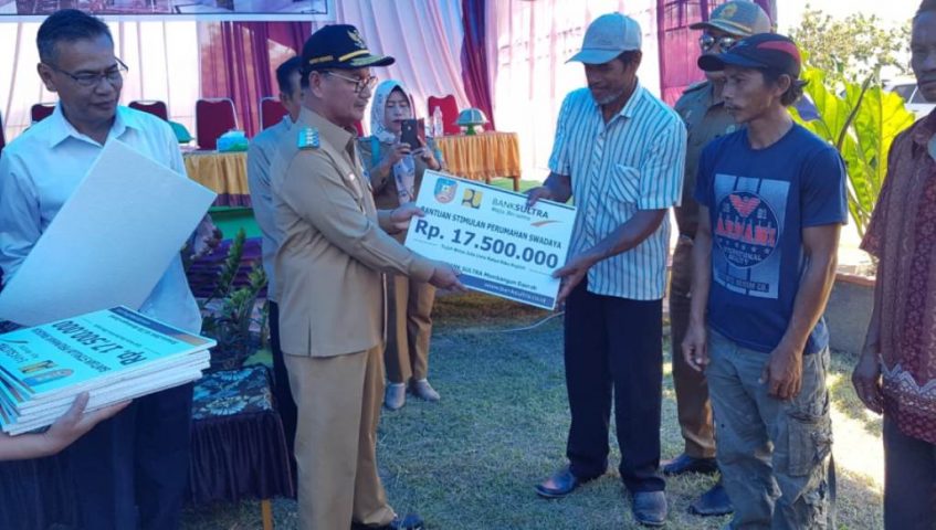 ﻿Konsel Keciprat Ratusan Unit BSPS dari Kementerian PUPR.