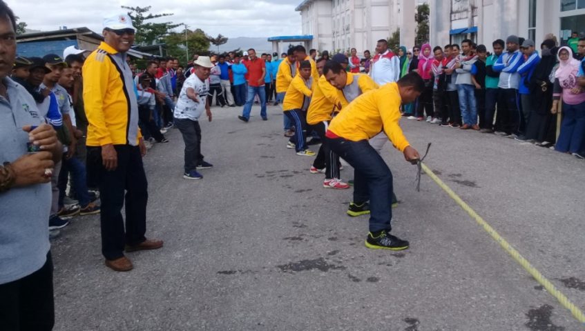 ﻿Pemkab Buton Sambut HUT RI ke 74 dengan Beragam Lomba