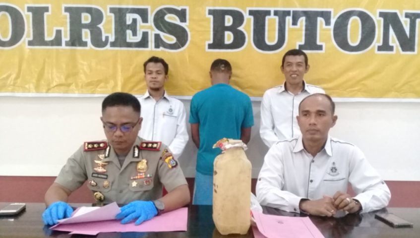 ﻿Polres Buton, Berhasil Mengungkap Pelaku Pembakaran Rumah dan Motor