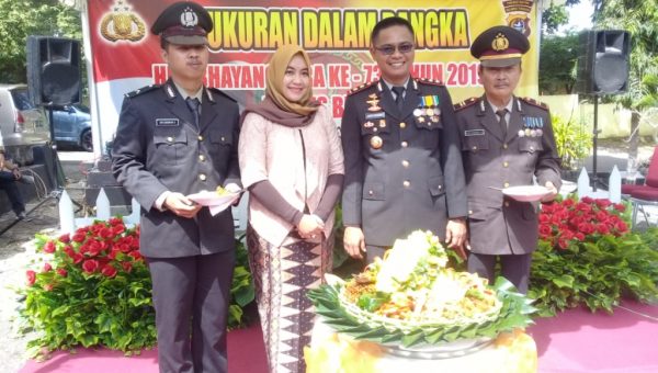 ﻿Usia 73, Polri Makin Profesional, Moderen dan Terpercaya Jaga Kamtibmas