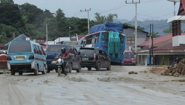 Proyek pelebaran Jalan Pemuda di Kolaka Mangkrak ?