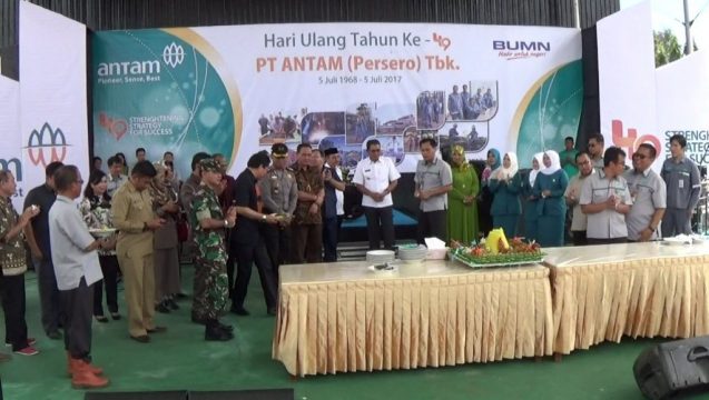 Diusia ke 59 PT Antam UPBN Sultra Utamakan Keselamatan Kerja
