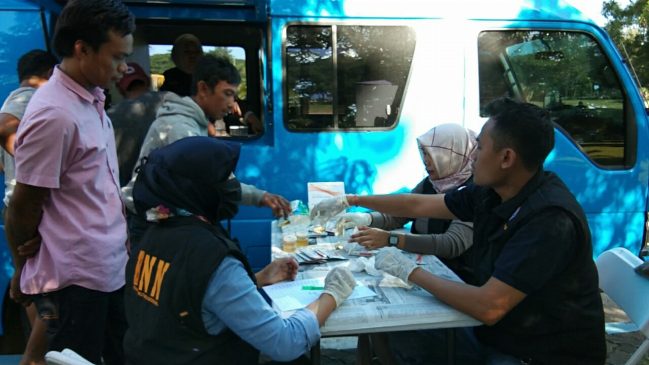 Sopir Antar Sulawesi Positif Konsumsi Narkoba Diamankan BNNK Kolaka
