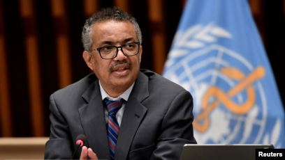 Direktur Jenderal WHO Tedros Adhanom Ghebreyesus