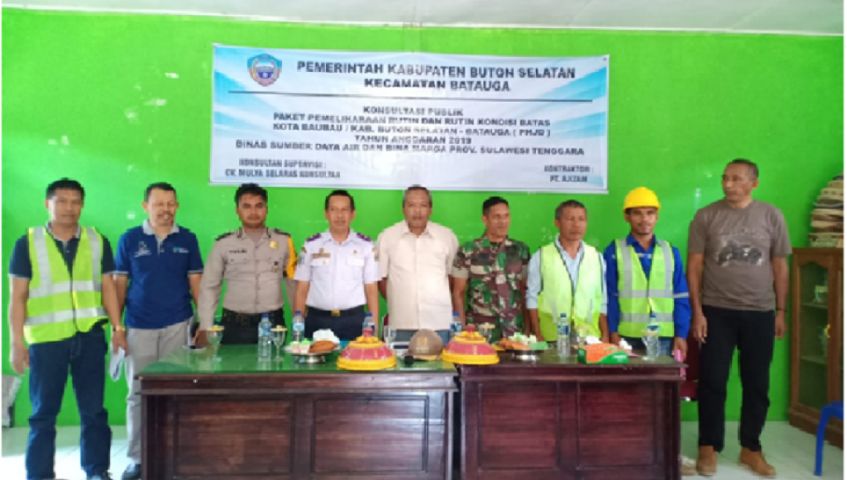 Konsultasi Publik Paket Pemeliharaan Rutin