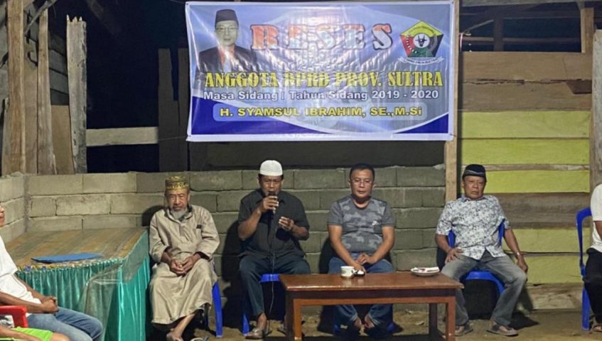Reses di Pedalamam Konawe, Samsul Ibrahim "Panen" Aspirasi Warga