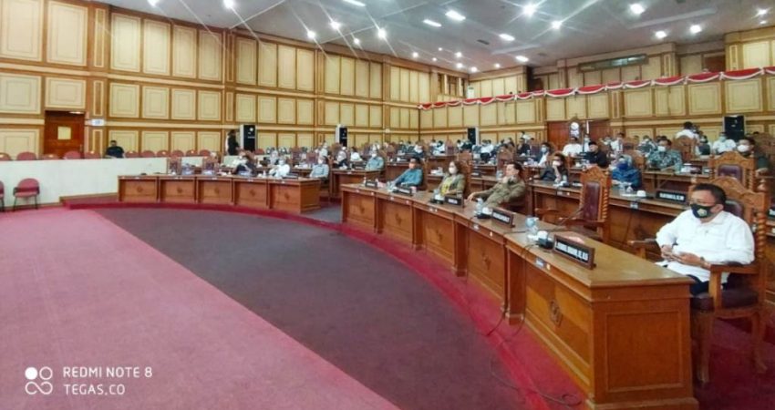 Ini Catatan Fraksi-fraksi DPRD Sultra Terhadap&nbsp; Rancangan APBD 2021