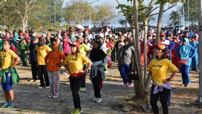 Meriah, Jalan Santai 1 Muharram 1440 H Tahun Ini
