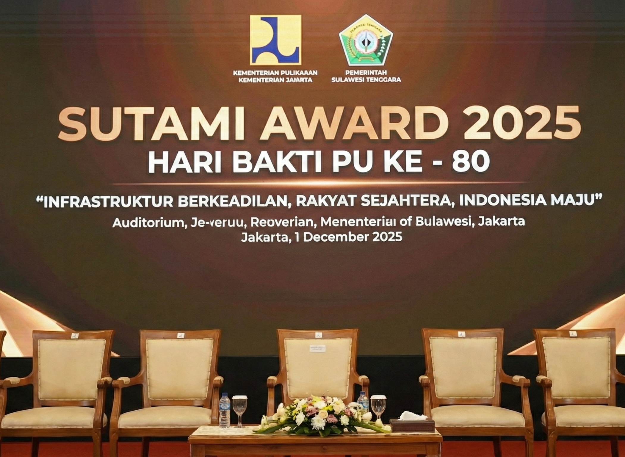 Sultra Raih Peringkat Tiga Nasional Kinerja Jalan Terbaik di Sutami Award 2025