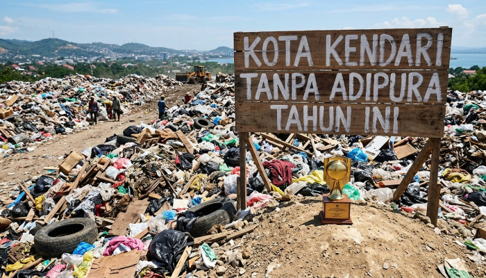Aturan Baru Lebih Ketat, Kota Kendari Dipastikan Tanpa Adipura Tahun Ini