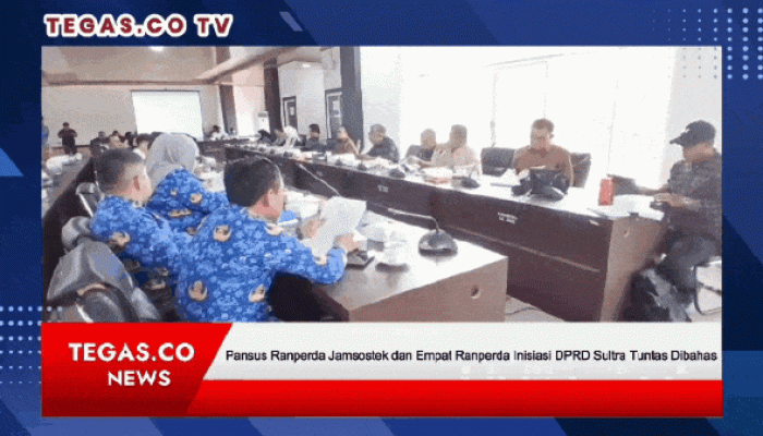 Pansus Ranperda Jamsostek dan Empat Ranperda Inisiasi DPRD Sultra Tuntas Dibahas