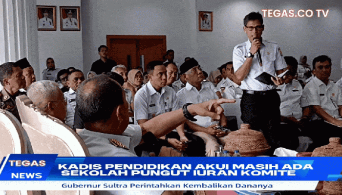 Kadis Pendidikan Akui Masih Ada Sekolah Pungut Iuran Komite, Gubernur Sultra Perintahkan Kembalikan Dananya