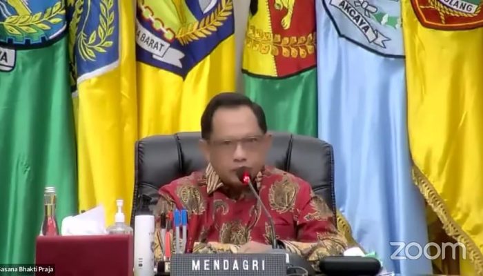 Gubernur Ali Mazi Ikuti Rakor dalam Rangka Pengendalian Inflasi Bersama Kemendagri