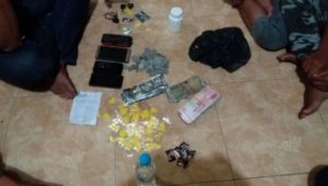 Barang bukti yang diamankan saat penggeledahan dilakukan sebelumnya FOTO : SUGENG