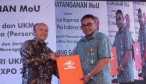 PT Pos Indonesia dan Kemenkop UKM Tandatangani MOU untuk UKM