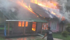 Dua Rumah Ludes Terbakar di Tarakan Tengah