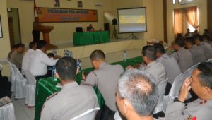 Jelang Pilkada ,Kapores Aceh Timur Gelar Latihan Pra Ops FOTO : ROBY