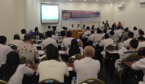 Forum Perhubungan di Some Hotel Kendari FOTO : MAS'UD
