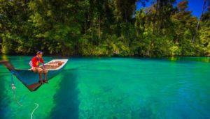 Labuan Cermin, Danau Unik Dengan Dua Rasa di Selatan Berau FOTO : EDI AKBAR