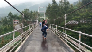 Jembatan Cinta New Selo Boyolali, Indah dan Menantang