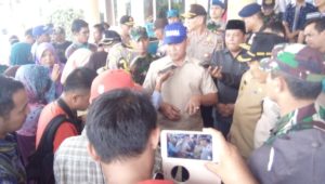 Gubernur Aceh Tinjau Banjir Aceh Singkil FOTO : MAN