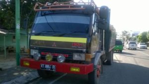 Lindas Seorang Pemotor, Sopir Pengangkut Aspal Diamankan FOTO : MA