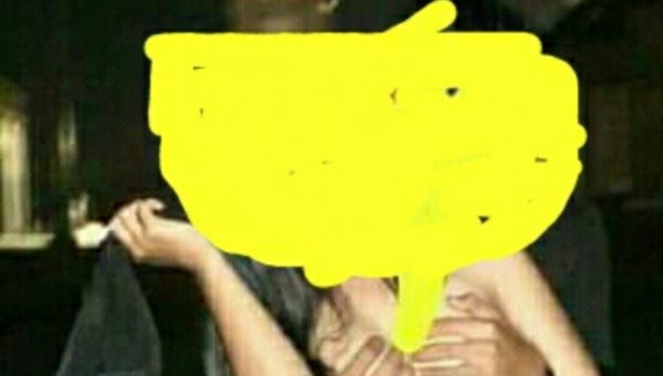 Foto Telanjang Dada Berlatar Tugu MTQ, Beredar di Facebook