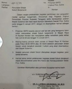 PNS Diwajibkan Sholat Subuh Berjamaah