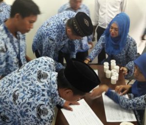 Mendadak Seluruh Staf BNNP di Tes Urine