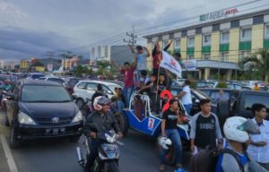 Tim Pemenang ADP-SUL Sudah Gelar Konvoi Kemenangan
