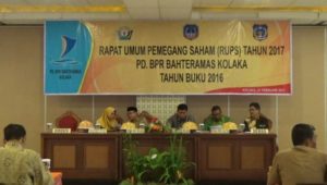 ​BPR Bahteramas Cabang Kolaka Gelar Rapat Umum Pemegang Saham