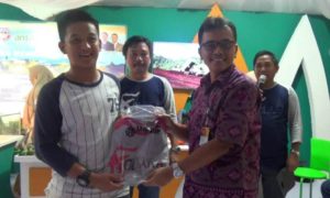 Gelar Kuis Berhadiah Stand Pameran PT Antam Diserbu Pengunjung