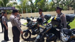 Kelengkapan Kendaraan Bhabinkantibmas Secara Rutin Dilakukan Pemeriksaan