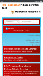 Dua Paslon Pilkada Sultra Resmi Ajukan Gugatan di MK