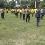 TNI Polri Gelar Senam Bersama Sambut Pilkada Serentak