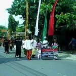 Ratusan umat Hindu Boyolali menggelar Upacara Mendak tirta. FOTO : AGUNG NUGROHO