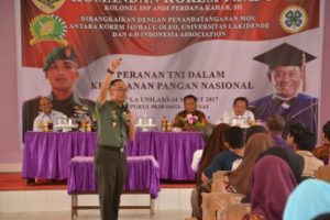 Korem 143/HO Bersama Unilaki Tandatangani MoU