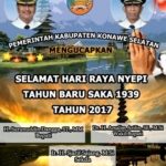 Hari Raya nyepi PEMKAB KONSEL