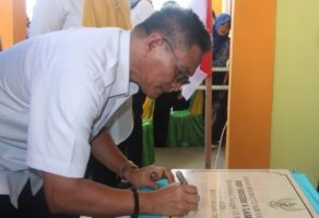 Bupati Koltim Resmikan Gedung SMPN
