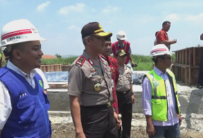 Kapolda Jateng Ttinjau Kesiapan Fly Over Brebes-Tegal-Purwokerto
