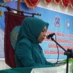 Ketua Tim Penggerak PKK Kabupaten Muna Yanti Setiawati Rusman Emba. FOTO : ROS