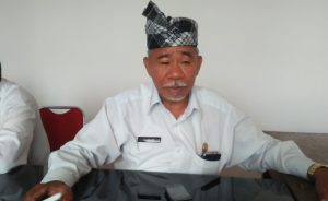 Kepala Inspektorat Kabupaten Buton La Halimu. FOTO : LA ODE ALI