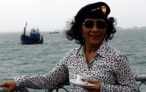Menteri Kelautan dan Perikanan RI. Susi Pudji Astuti