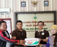 Polres Bulungan Serahkan Hasil SitaanKepada Karantina Pertanian