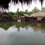 Restoran yang berada di tengah-tengah danau Buatan menjadi lokasi wisata kuliner ternyaman di Boyolali. FOTO : AGUNG NUGROHO