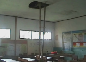 Bangunan Sekolah&nbsp;Dasar&nbsp;di Brebes Ini Nyaris Roboh