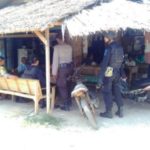 jajaran Polres dan polsek di aceh timur saat menggelar patroli Rutin di wilayah hukum Polres Aceh Timur. FOTO : ROBY SINAGA