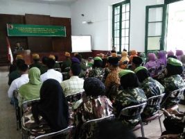 Keluarga besar Kodim Probolinggo menggelar Silaturahim. FOTO : AHMAD SUGENG LAKSONO