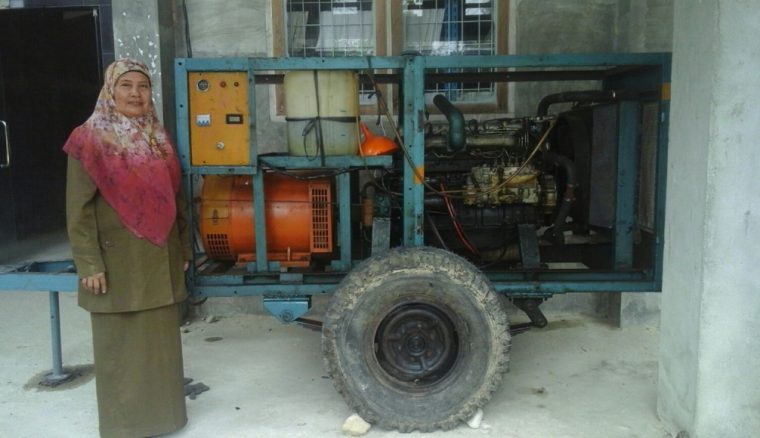 MAN 2 Langsa Siapkan Genset Antisipasi Pemadaman Listrik Saat UNBK